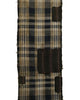 A Length of Patched Plaid Cloth: Contrast