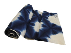 A Partial Bolt of Itajime Shibori: Arimatsu Dyeing
