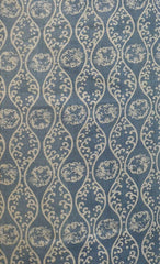 A Length of Pale Blue Indigo Hemp or Ramie Cloth: Tatewaku and Rain Dragons