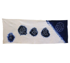 A Meiji Era Tenugui: Rare and Interesting Shibori