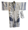 A Yukata of Stitched Together Tenugui: Souvenir Hand Towels with Repair Material