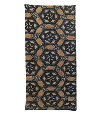 A Length of Beautifully Hand Spun Cotton Katazome: Old Pattern