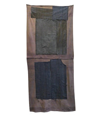 A Boldly Patched Futon Cover Fragment: Abstraction