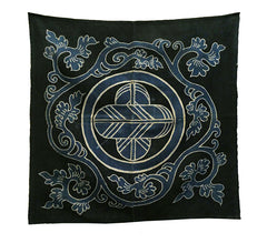 A Tsutusgaki Dyed Furoshiki: Heavy, Hand Spun Cotton