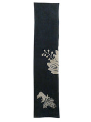 A Length of Tsutsugaki Dyed Cotton: Family Crest and Shadow Image