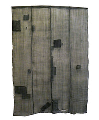 A Large Section of Hemp Mesh Mosquito Netting: Patched Kaya