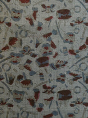 A Length of Wasarasa: Indian-Inspired Figured Cotton