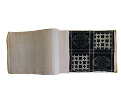 A Home Made Sample Book of Large Swatches: Iyo Kasuri