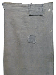 A Length of Patched Cotton Mosquito Netting: Faint Color