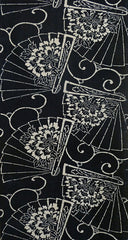 A Length of Large Scale Katazome Dyed Cotton: Double Sided