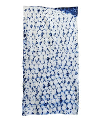 A Wide and Large Piece of Shibori Dyed Cotton: Dappling