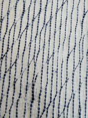 A Length of Double Arashi Shibori: Angel Wings
