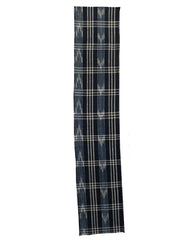 A Length of Beautiful Hand Woven Cotton Cloth: Plaid and Kasuri