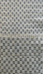 A Length of Stitched Together Samples of Yamatogasuri: Distinctive Kasuri Cotton from Nara