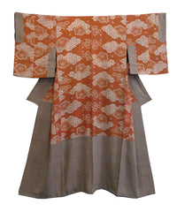 A 19th Century Pieced Crepe Silk Juban: Itajime Dyeing and Katazome