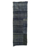 A Length of Pieced Zanshi ori: Beautifully Colored in Indigo