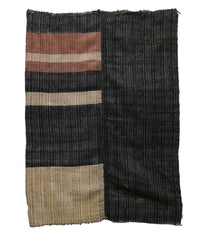 A Gauzy Cotton Section of Mosquito Netting: Leftover Yarn Weft