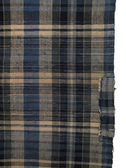 A Length of Beautifully Colored Patched Zanshi ori: Leftover Yarn Weaving