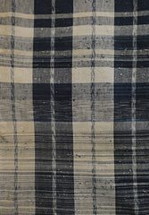 A Length of Zanshi ori: Leftover Yarn Weaving with Stripes of Kasuri Warp