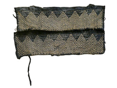 A Spectacular Pair of Sashiko Stitched Heel Guards: Beautiful Wear and Patina