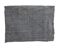 A Zokin or Traditional Dust Rag: Yukata Fabric and Sashiko Stitching