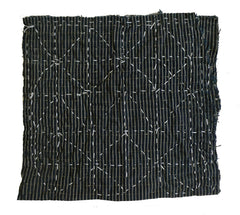A Traditional Dust Rag: Sashiko Stitched Zokin
