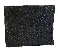 A Large Zokin: Recycled Black Clothing