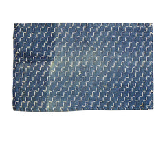 A Patched Indigo Dyed Zokin: Traditional Dustrag