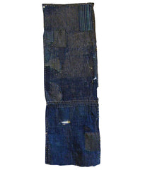 A Rustic and Antique Boro Fragment: Wonderful Patina