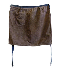 A Hand Made Corduroy Apron: Pocket