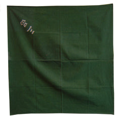 A Small Overdyed Furoshiki: Resist Dyed Kanji