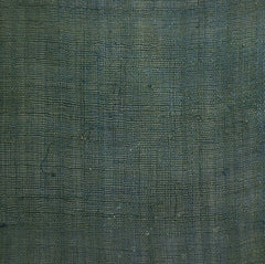 A Long Piece of Overdyed Hemp Kaya: Green Colored Netting