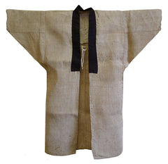 An Undyed Hemp Work Coat: Patina, Wear and Small Stains