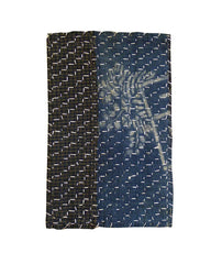 A Katazome Zokin or Dustrag: Pauwlonia and Genji-ko