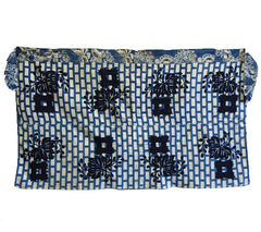 A Marvelously Resist Dyed Koshimaki: Complex Graphic Dyeing