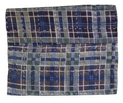 A Printed Flannel Zokin: Stitched
