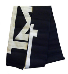 A Boldly Graphic Unmade Noren: Deep Indigo Dye