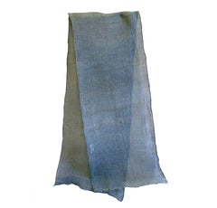 A Length of Asagi Hemp Kaya: Pale Blue Mosquito Netting