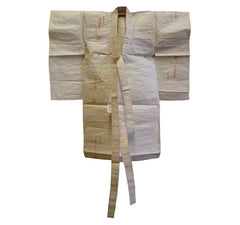 A Remarkable Paper Kimono: Hingata or Practice Kimono