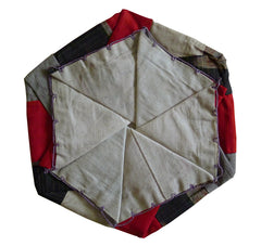 A Six Sided Intricately Folded Silk Bag: Pop-Up