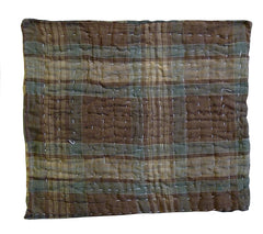 A Large Plaid Zokin: Interesting Stitches