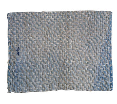 A Large and Densely Stitched Zokin: Small Figure Katazome