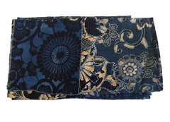 A Swatch Book of Indigo Dyed Katazome Cotton Fragments #2