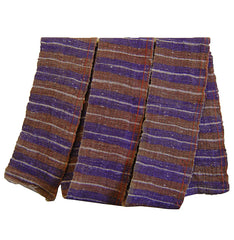 A Rustic Thickly Textured Obi: Purples