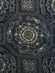 A Length of Old Katazome Dyed Cotton: Complex Pattern
