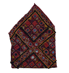 A Beautifully Ornamented Rajasthani Bag: Mirror Work