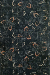 A Length of Indigo Dyed Katazome: Two Repairs and Hand Spun Cotton