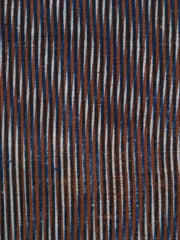 A Length of Kumanozome Cotton: Stenciled Moire