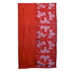 A Length of Itajime or Kyoukechi Dyed Silk: Ultra Lightweight