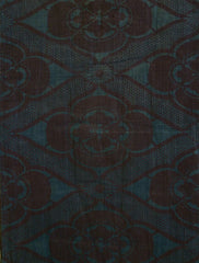 An Iron Oxide Pigmented Cotton Length: Over Dyed Indigo